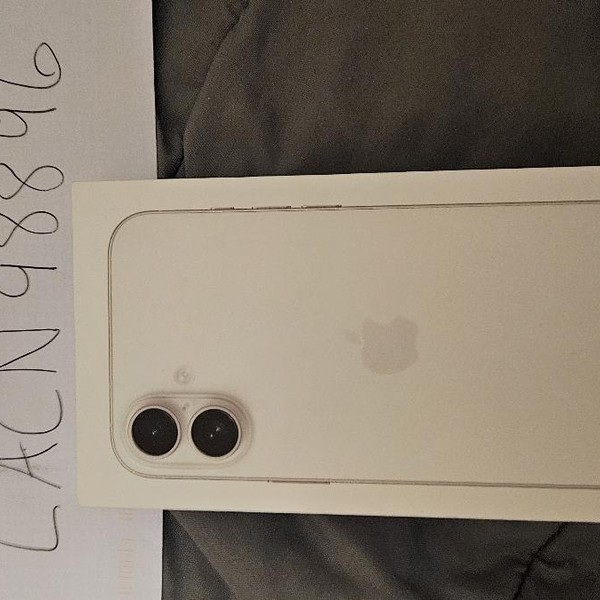 Apple iPhone 16 Plus - Unlocked, 128 GB, White, A3082