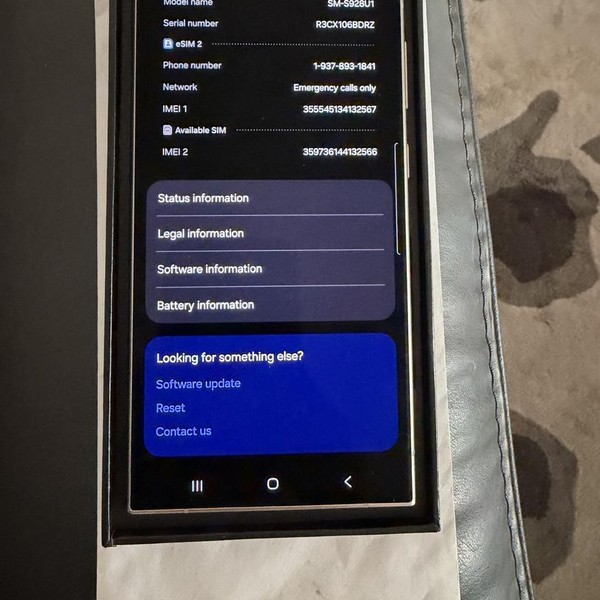 Samsung Galaxy S24 Ultra - Unlocked, 512 GB, Blue, 12 GB, SM-S928U1