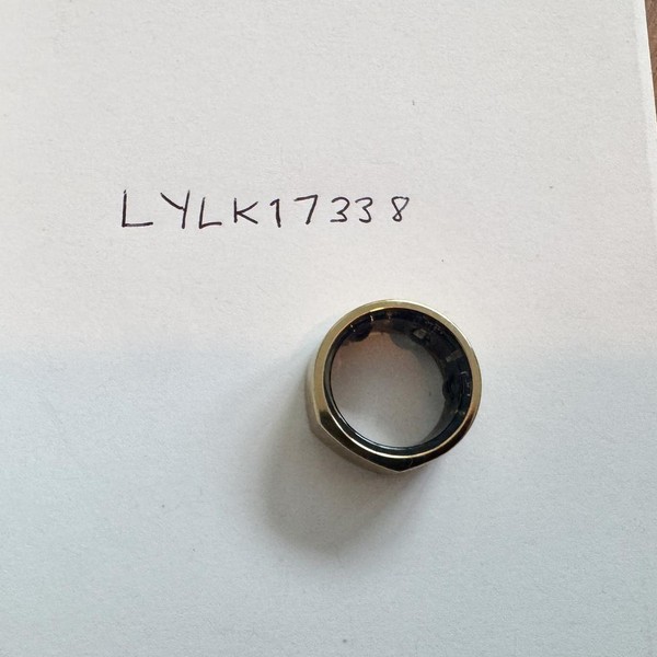 Oura Ring Gen 3 - Gold, Size 7, Heritage