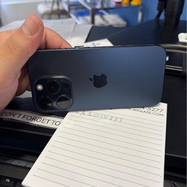 Apple iPhone 15 Pro - Unlocked, 128 GB, Blue, A2848