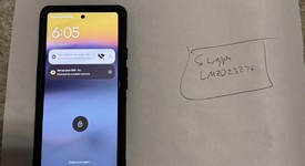 Good
													Google Pixel 6a - Unlocked, Charcoal, 128 GB, 6 GB, GX7AS, photo 1 of 6