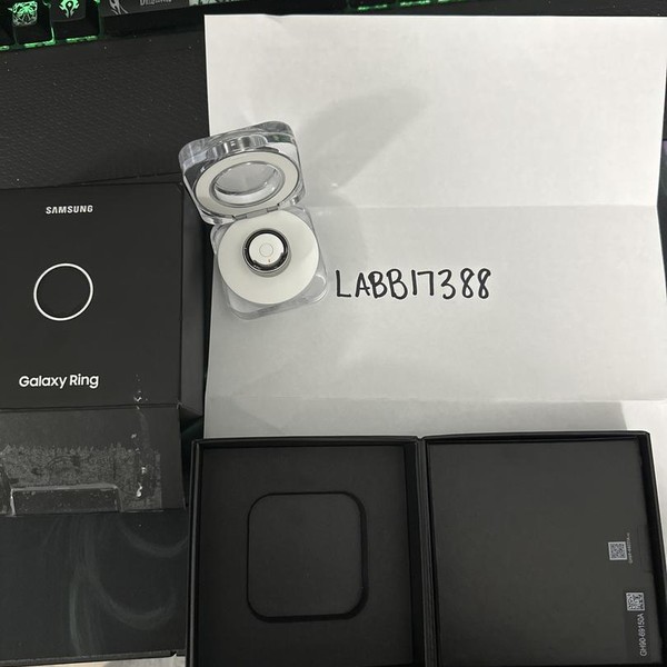 Samsung Galaxy Ring - Silver, Size 6