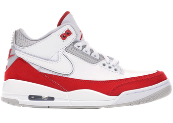 Jordan 3 Retro Tinker White University Red for sale