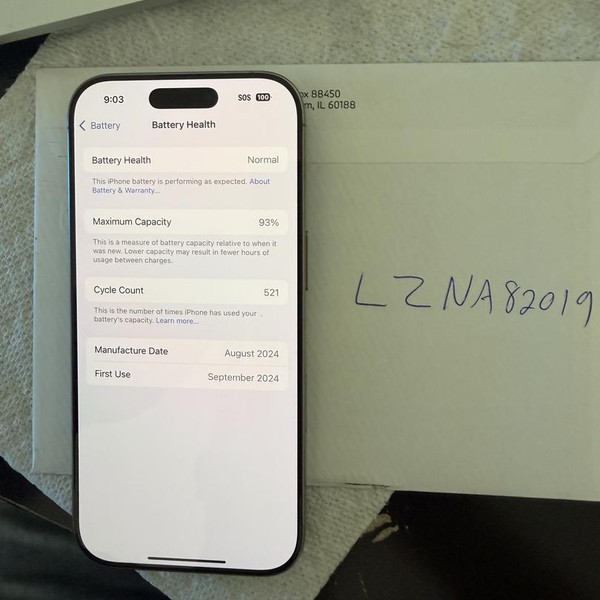 Apple iPhone 16 Pro - Unlocked, 256 GB, Natural, A3083