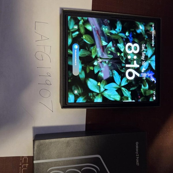 Samsung Galaxy Z Fold7 - Unlocked, 512 GB, Jetblack, 12 GB, SM-F966U1