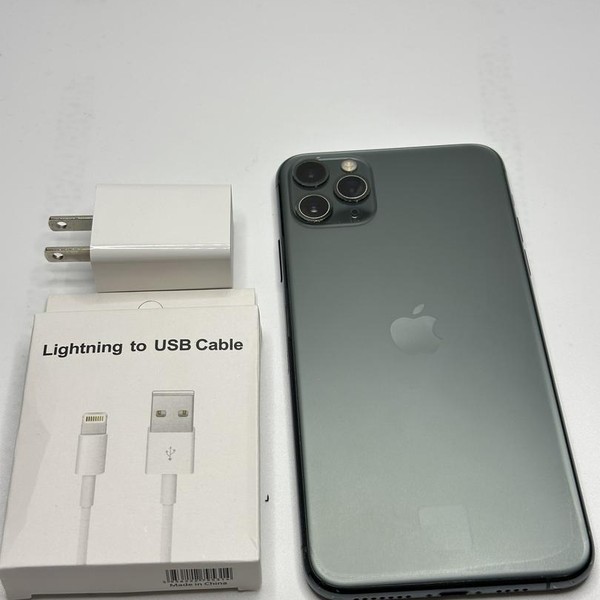 Apple iPhone 11 Pro Max - Unlocked, 64 GB, Green, A2161