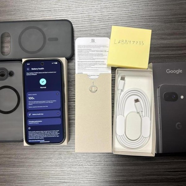 Google Pixel 9a - Unlocked, Obsidian, 128 GB, 8 GB