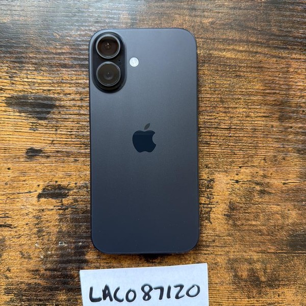 Apple iPhone 16 - Unlocked, 128 GB, Black, A3081