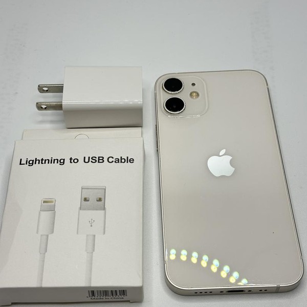 Apple iPhone 12 Mini - Unlocked, 64 GB, White, A2176