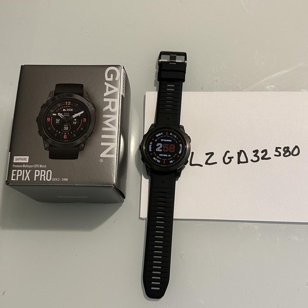 Garmin epix Pro Gen 2 - Gray, 51mm, Sapphire