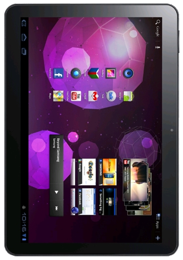 Samsung Galaxy Tab 10.1 - Wi-Fi, Black & White