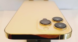 Good
													Apple iPhone 13 Pro Max - Unlocked, Gold, 128 GB, A2484, photo 4 of 8