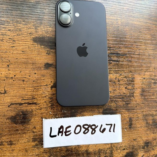 Apple iPhone 16 - Unlocked, 128 GB, Black, A3081