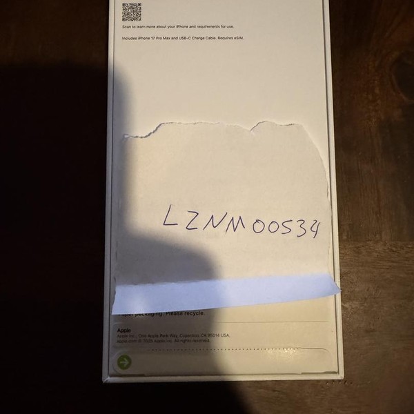 Apple iPhone 17 Pro Max - T-Mobile, 256 GB, Silver, A3257