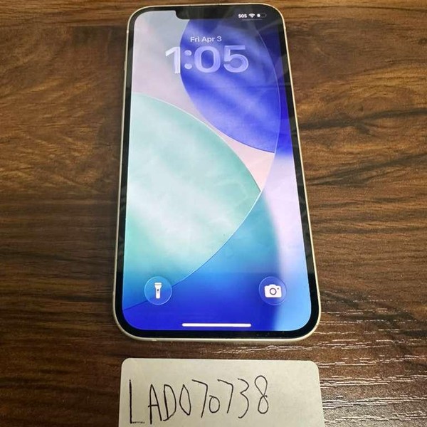 Apple iPhone 14 - Unlocked, 128 GB, Starlight, A2649