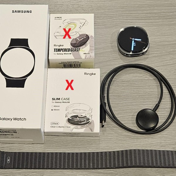 Samsung Galaxy Watch8 - Wi-Fi, Graphite, SM-L330, 44mm