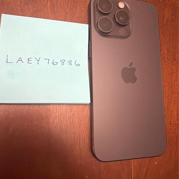 Apple iPhone 15 Pro Max - AT&T, 256 GB, Black, A2849