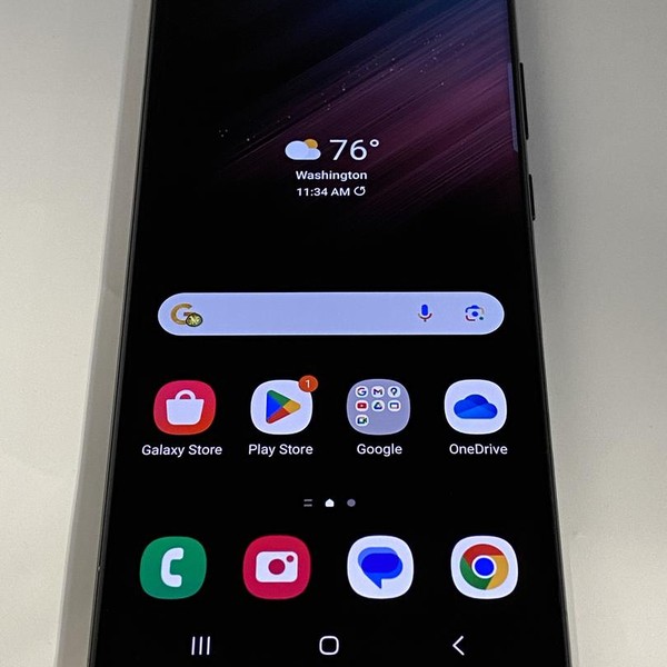 Samsung Galaxy S22 Ultra - Unlocked, 256 GB, Black, 12 GB, SM-S908U1