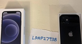 Mint
													Apple iPhone 12 - Unlocked, Black, 64 GB, A2172, photo 1 of 5