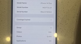 Good
													Apple iPhone 14 Plus - Unlocked, Starlight, 128 GB, A2632, photo 3 of 9