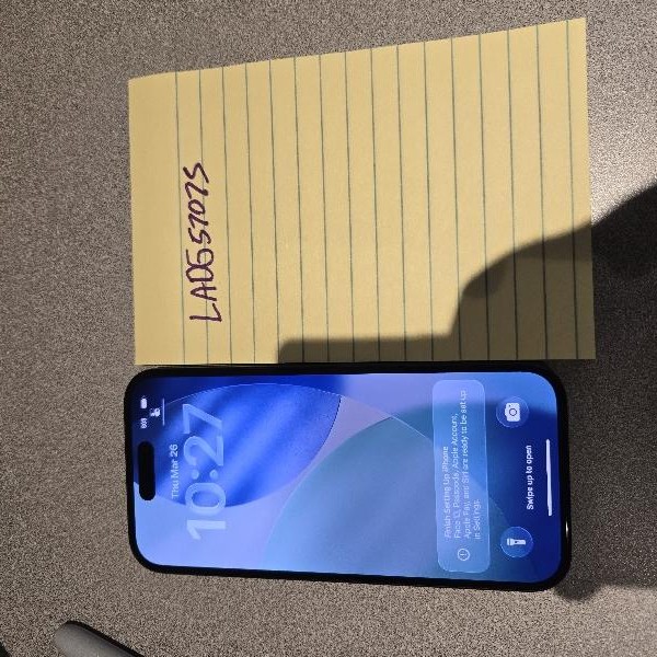 Apple iPhone 16 - Unlocked, 128 GB, Black, A3081