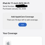 Mint Apple iPad Air 11 inch (M3) 2025 - Wi-Fi, 128 GB, Gray, A3266