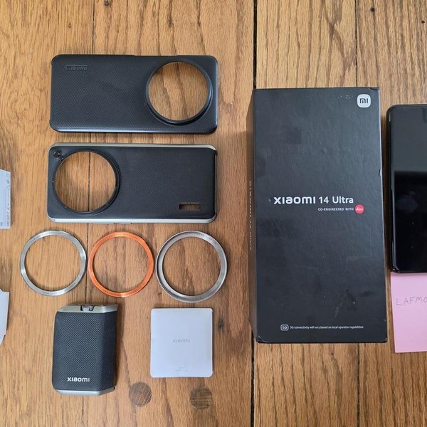 Xiaomi 14 Ultra - Unlocked Non-US, 512 GB, Black, 16 GB