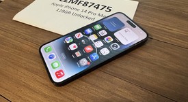 Good
													Apple iPhone 14 Pro Max - Unlocked, Black, 128 GB, A2651, photo 2 of 5