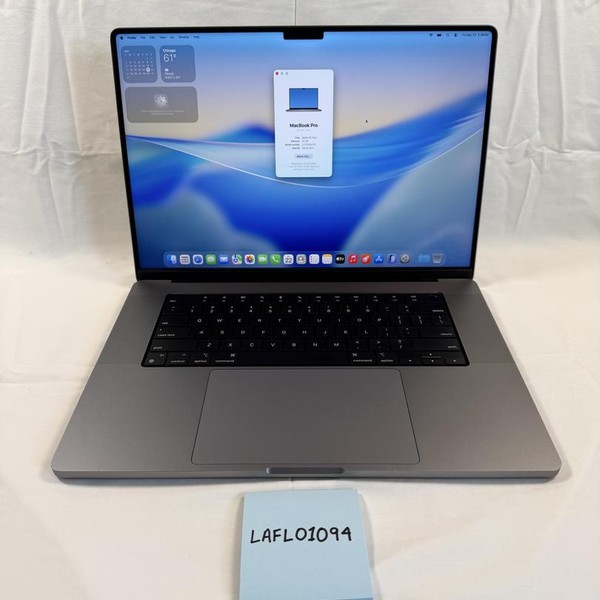 MacBook Pro 2021 - 16 inch - 1 TB, Gray, 32 GB, Apple M1 Max