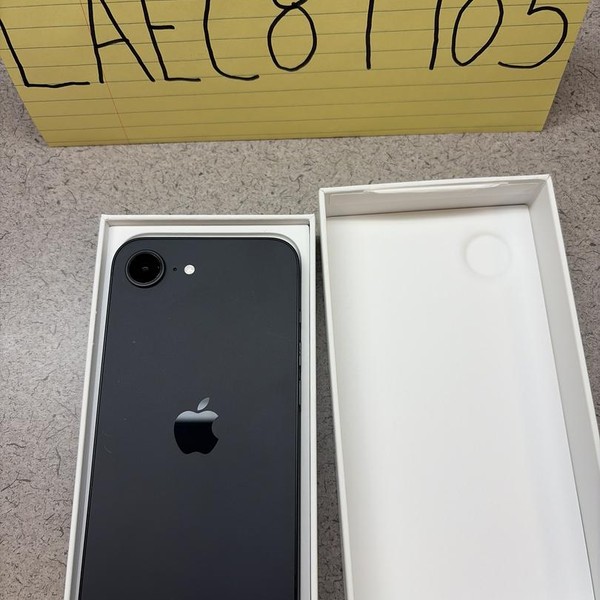 Apple iPhone 16e - Unlocked, 128 GB, Black, A3212