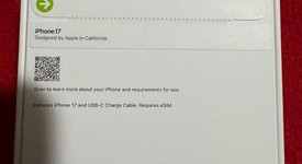 New
													Apple iPhone 17 - Unlocked, Sage, 256 GB, A3258, photo 4 of 4