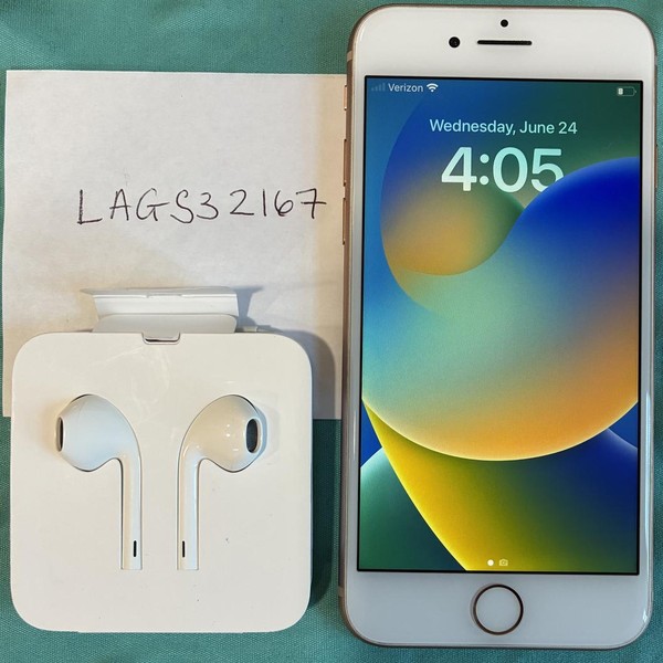Apple iPhone 8 - Unlocked, 64 GB, Gold, A1863