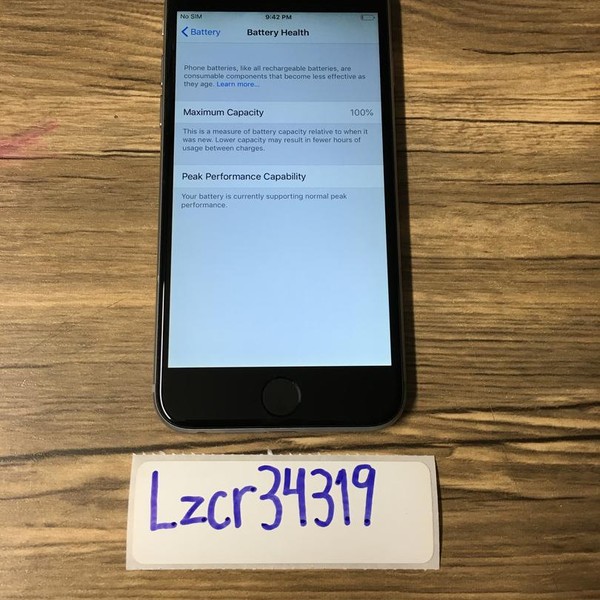 Apple iPhone 6S - AT&T, 16 GB, Grey, A1633