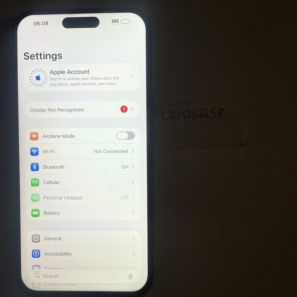 Apple iPhone 14 Pro Max - Unlocked, 128 GB, Black, A2651