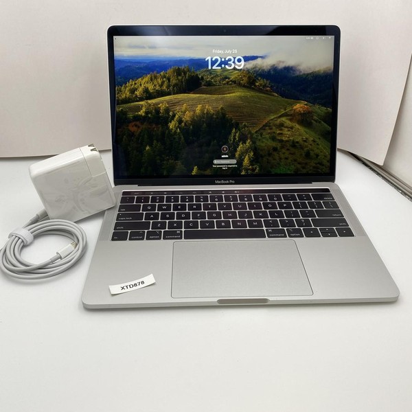 MacBook Pro 2019 - 13 inch - 256 GB, Silver, 16 GB, Intel Core i5