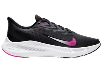 Nike Air Zoom Winflo 7 Dark Smoke Grey Fire Pink (Women's) for sale