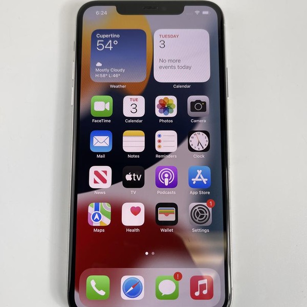 Apple iPhone 11 Pro Max - Unlocked, 64 GB, Silver, A2161