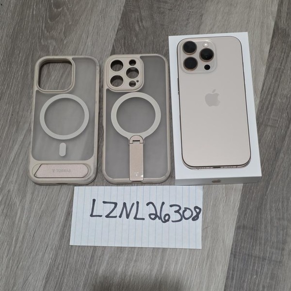 Apple iPhone 16 Pro - Unlocked, 512 GB, Desert, A3083