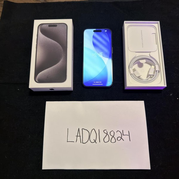 Apple iPhone 15 Pro - Unlocked, 128 GB, Black, A2848