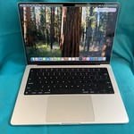 Good MacBook Pro 2021 - 14 inch - 1 TB, Silver, 16 GB, Apple M1 Pro 10-core