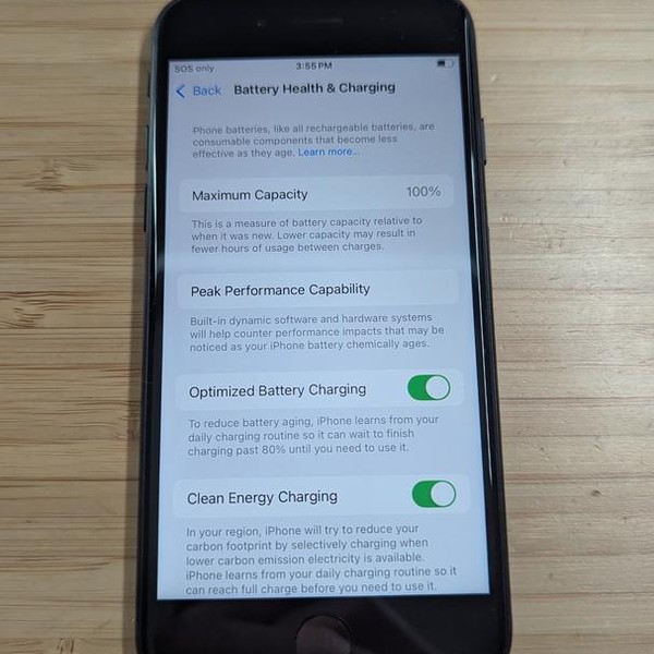 Apple iPhone SE 3rd Gen 2022 - Unlocked, 64 GB, Midnight, A2595