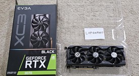 Used
													EVGA GeForce RTX 3070 - 08G-P5-3751, XC3 Black Gaming, photo 3 of 5