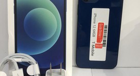 Good
													Apple iPhone 12 - T-Mobile, Blue, 64 GB, A2172, photo 1 of 16