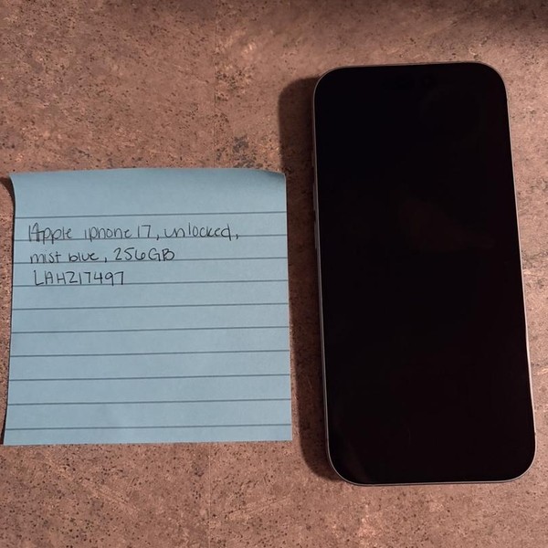 Apple iPhone 17 - Unlocked, 256 GB, Mist Blue, A3258