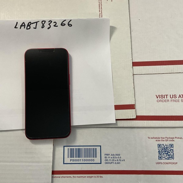 Apple iPhone 13 - Unlocked, 128 GB, Red, A2482