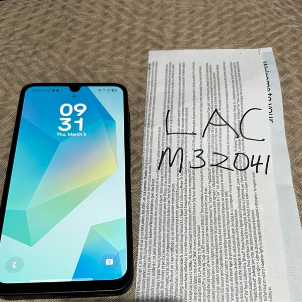 Samsung Galaxy A16 5G - Metro by T-Mobile, 128 GB, Blueblack, 4 GB