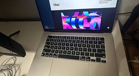 Good
													MacBook Air 2024 (M3) - 15" - Apple M3, Silver, 2 TB, 24 GB, 10-core GPU, photo 1 of 9