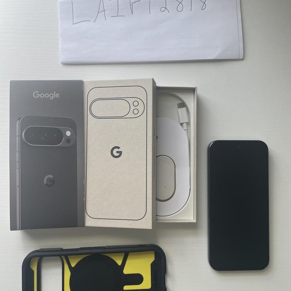 Google Pixel 10 Pro - Unlocked, 128 GB, Obsidian, G4QUR