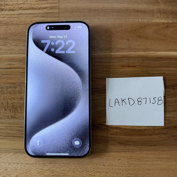 Apple iPhone 15 Pro - Unlocked, 256 GB, Natural, A2848