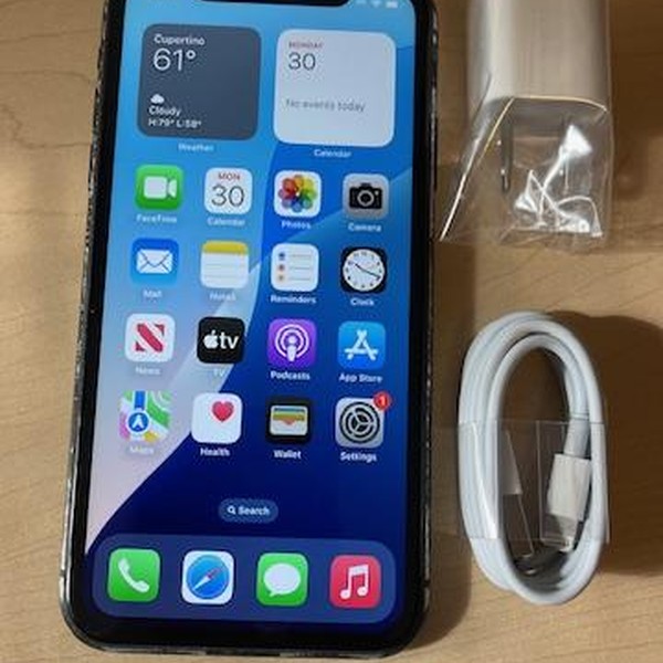 Apple iPhone Xr - Unlocked, 64 GB, Black, A1984